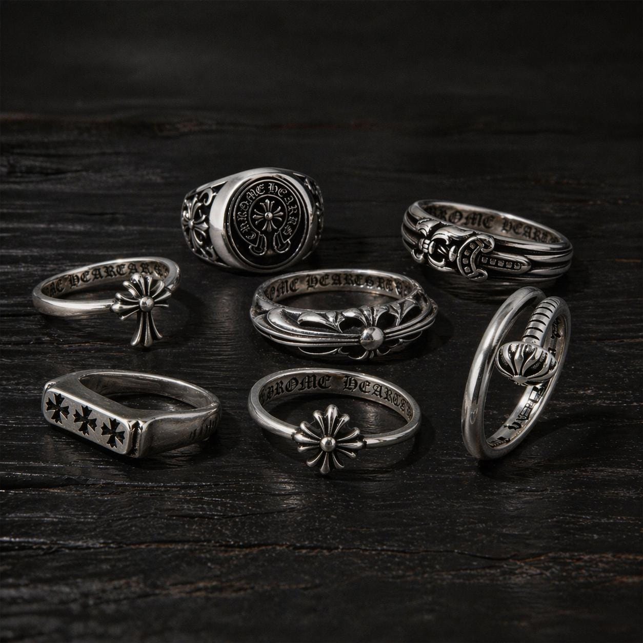 Chrome hearts ring - Etsy 日本