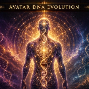 Avatar DNA Evolution | High-Frequency Artwork + Personalized Report