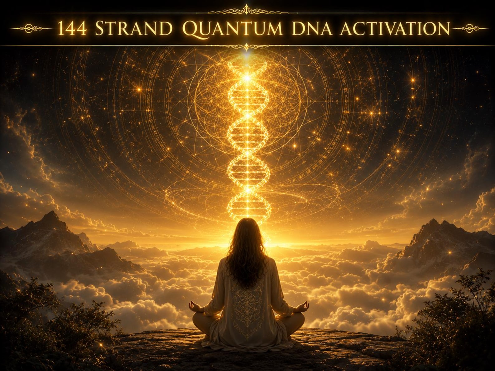 144 Strand Quantum DNA Activation, Light Body Expansion, Consciousness ...