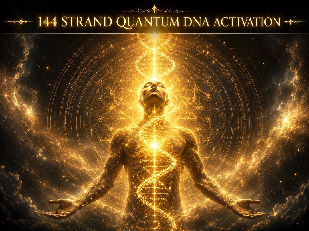 144 Strand Quantum DNA Activation, Light Body Expansion, Consciousness ...