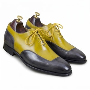 Two Tone Gray Shoes - Etsy