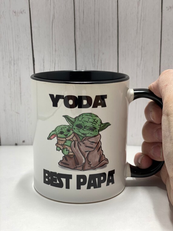 Star Wars Baby Yoda Personalized Printed Text Ceramic Child Mug Coffee Cup  Gift