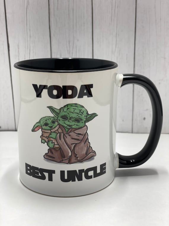 Star Wars Yoda Ceramic Travel Mug, 16 Oz.