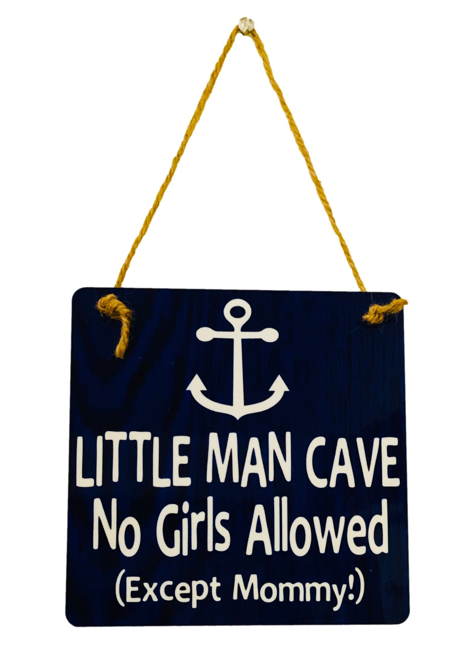 Cartello In Metallo Vintage "No Girls Allowed" – Targa Umoristica Per Cameretta 20x30 Cm