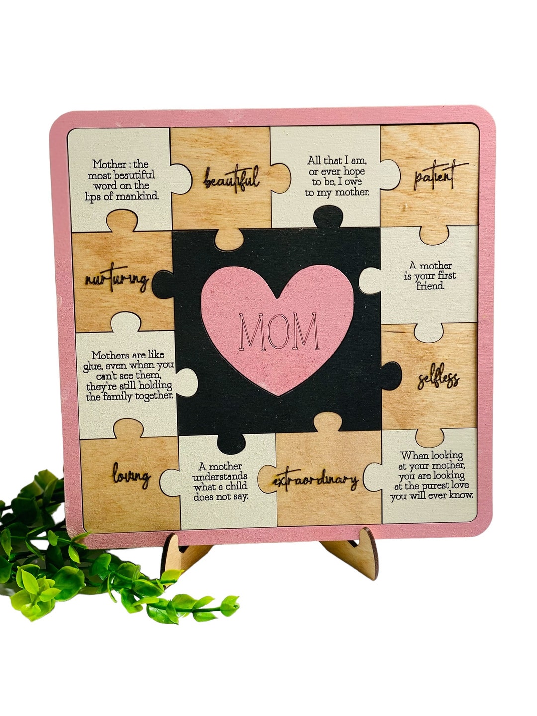 Mom Grandma - Puzzle Sayings - Mother’s Mothers Day Gift - Etsy