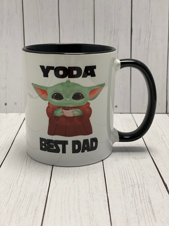  Yoda Best Dad Mug - Fathers Day Gift for Dad Star Wars