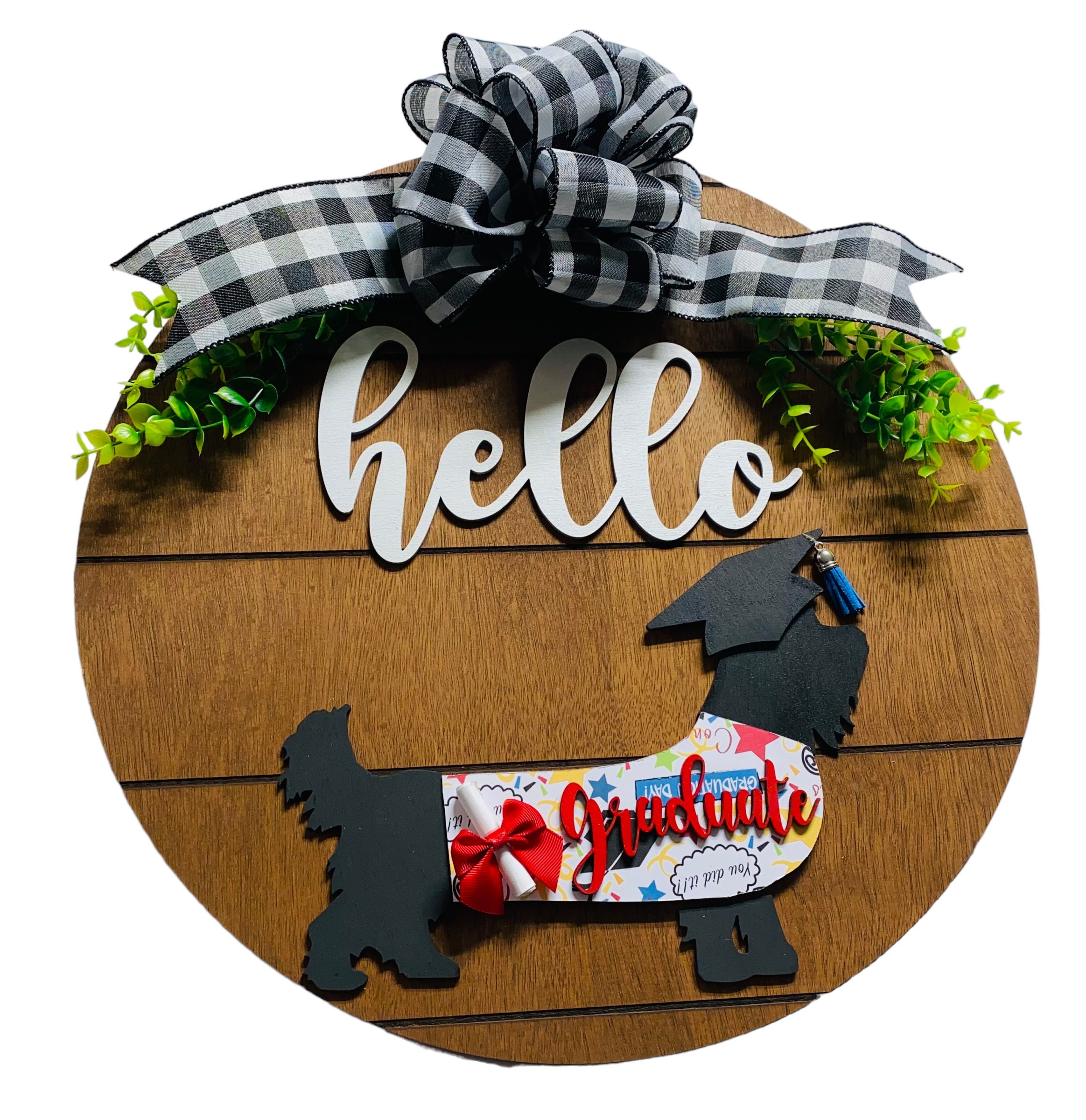Add on Outfit for Yorkie Frenchie Pug - Graduate - Graduation - Dog ...