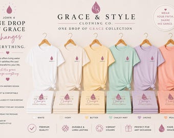 One Drop of Grace Changes Everything Tee | Women's Boxy Tee