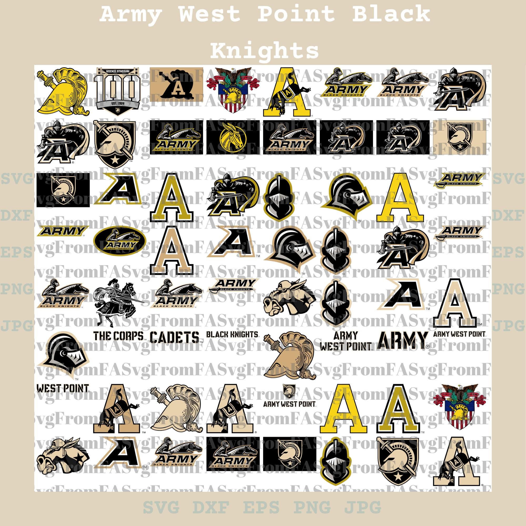Black Knights SVG Bundle, Army West Point Football, SVG Bundle, Cricut ...