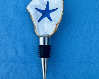 Oyster Shell Wine Stopper