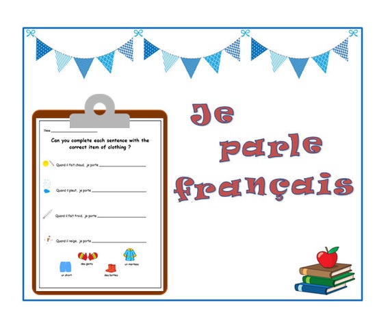 french teacher worsheet kids activities downloadable etsy israel