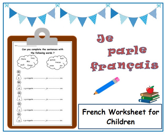 INTRODUCING YOURSELF With French Printable / Primary Teacher / Etsy INTRODUCING YOURSELF With French Printable / Primary Teacher / Etsy