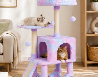 Rainbow Cat Tree
