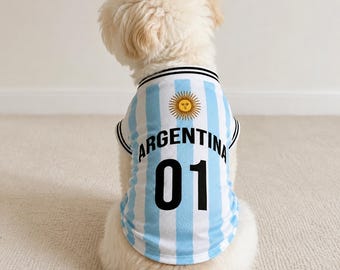 Football Fan Dog Jersey - World Cup Inspired