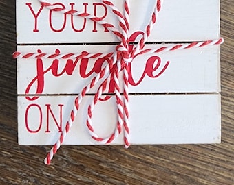 posavasos navideños