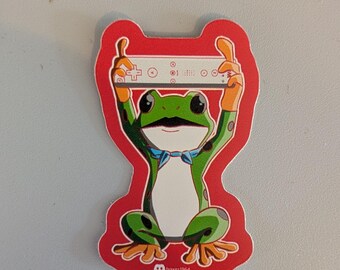 Frog Controller Sticker