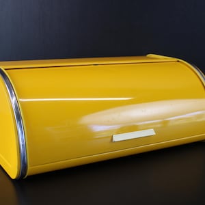 Panera amarilla de estilo retro vintage de Brabantia.