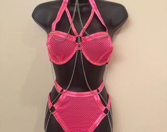 Pink Rave Festival/ Performer 2 piece set