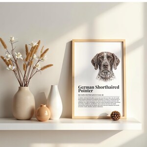 German Shorthaired Pointer Funny Dog Poster