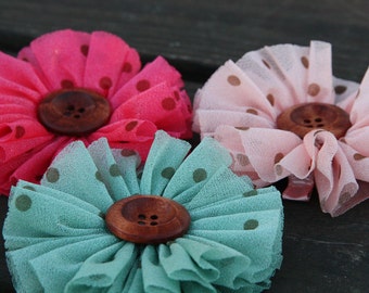 Girls Hair Bow, Peach Girls Hairbow, Pink Girls Hairbow Mint Girls Hairbow Toddler Flower Hairbow Girls Flower Hairbow Girl Hair Accessories