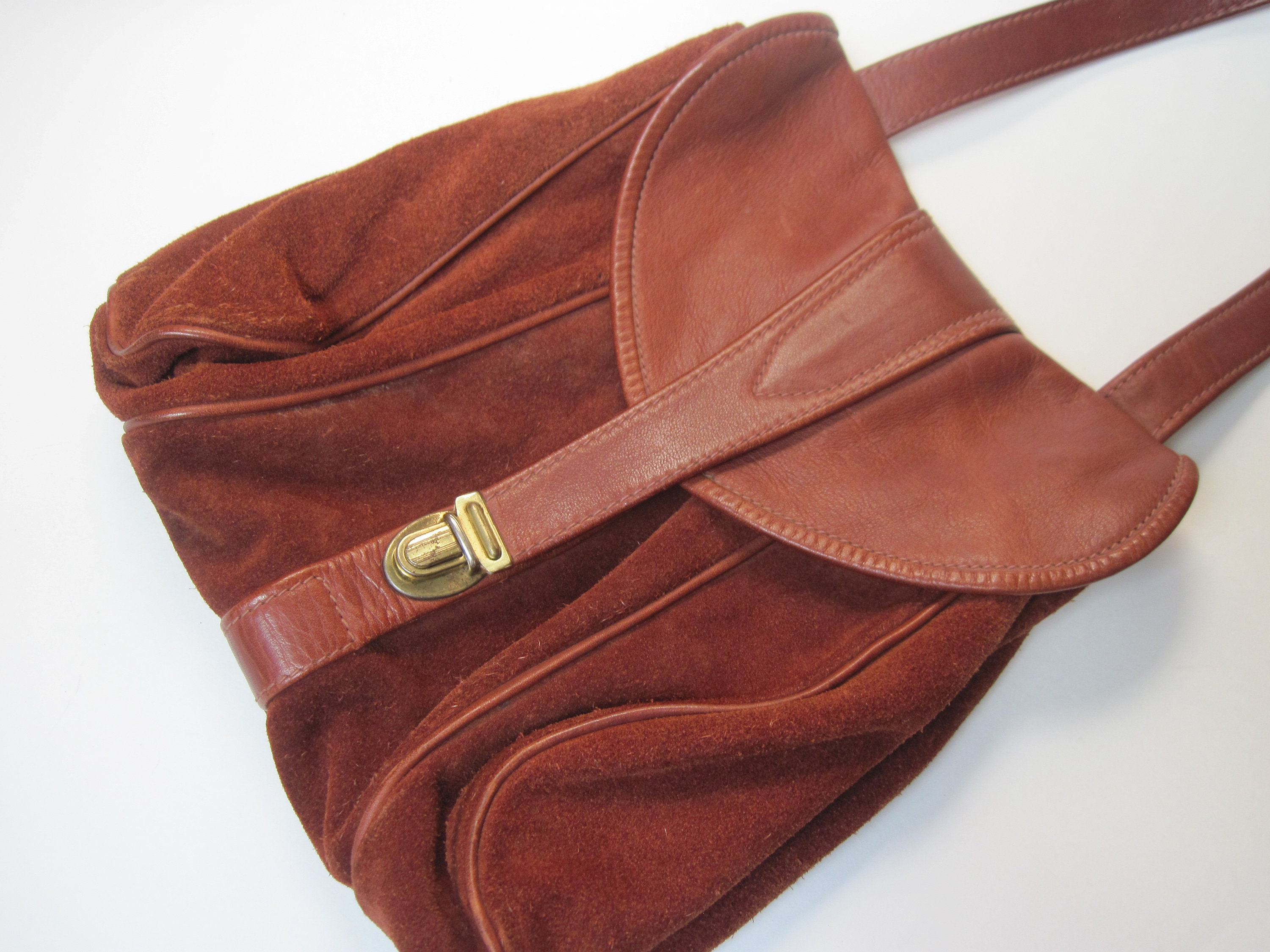 Libaire Brown Leather Handbag made in USA! in 2023  Brown leather handbags,  How to make handbags, Leather handbags