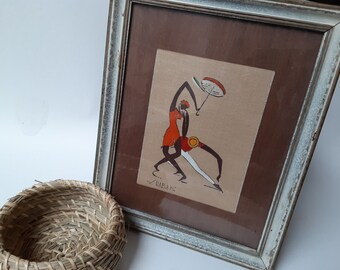 ヴィンテージ Virgilio Nabais アート作品 ブラジル - Etsy 日本