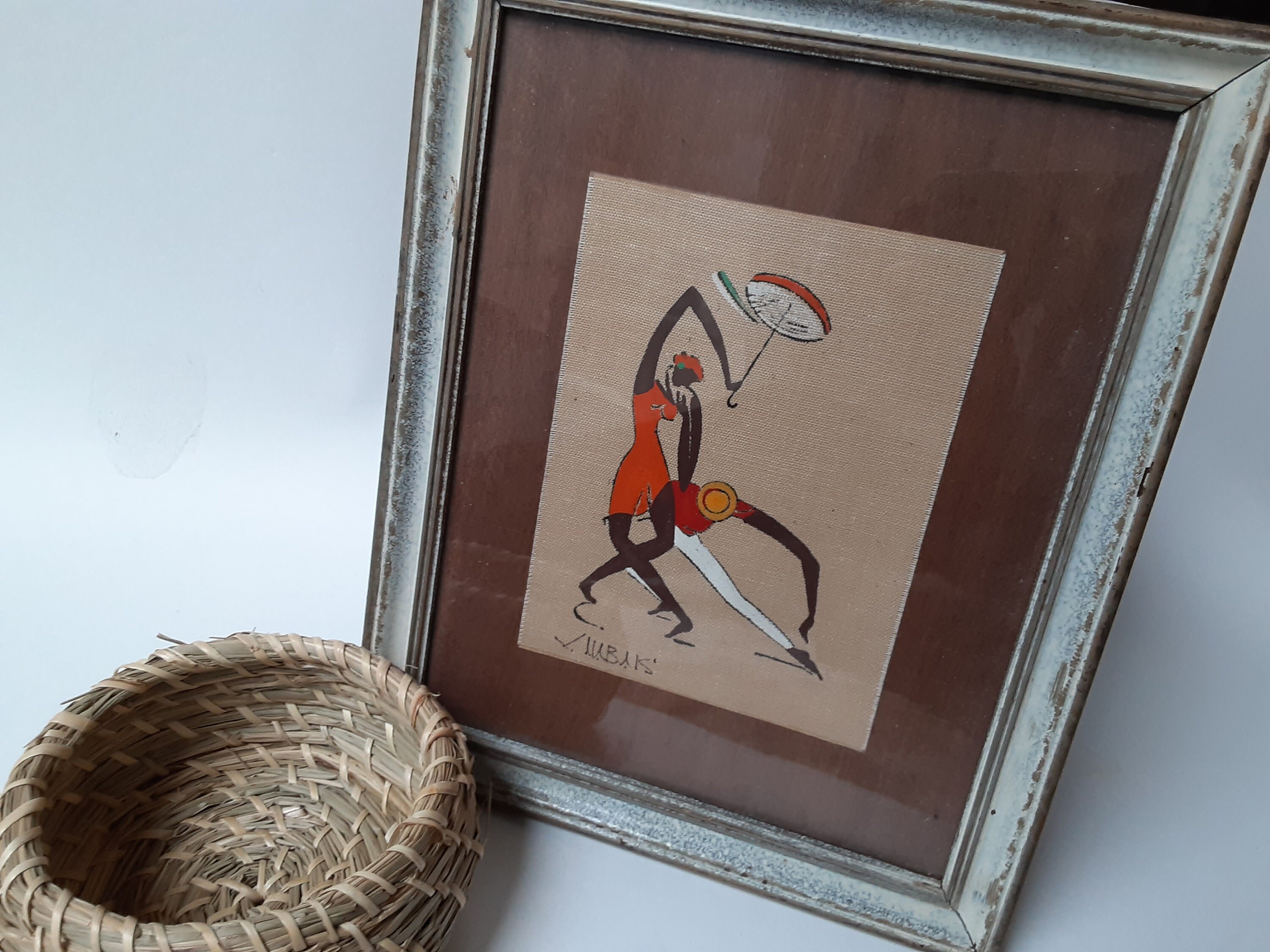 Vintage Virgilio Nabais Art Work Brazil - Etsy 日本