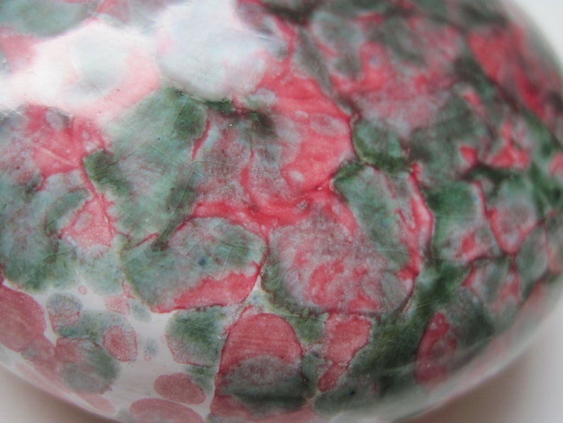 Vintage Pottery Perfume Jar Made in France Etsy