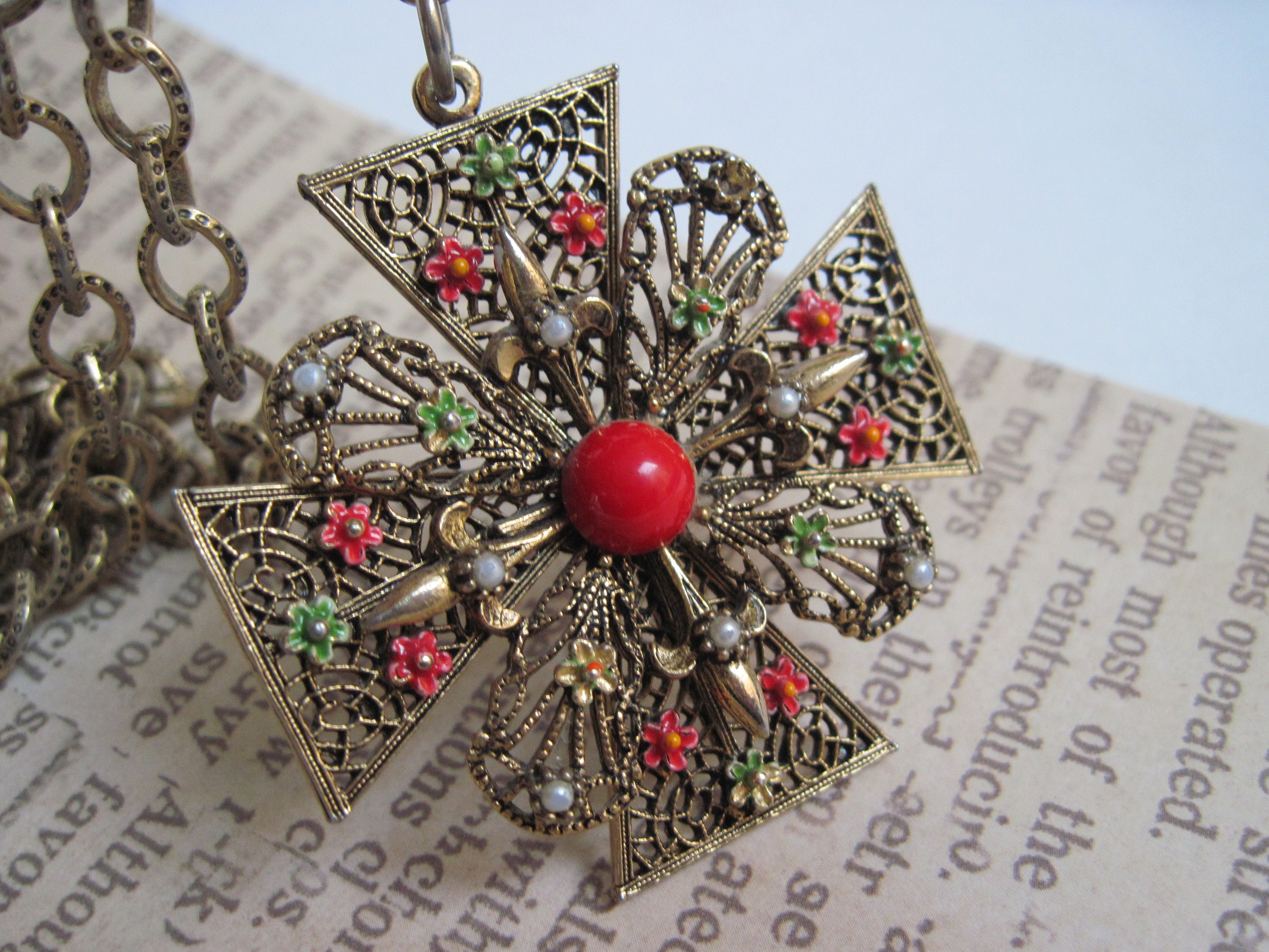 Maltese cross jewelry sale