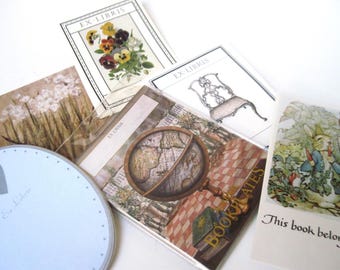 Vintage Bookplates Book Labels Ex Libris Mixed Lot of 67