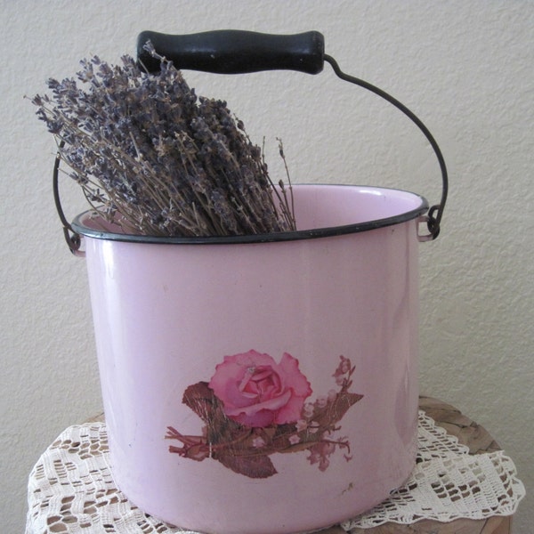 Enamel Bucket Etsy