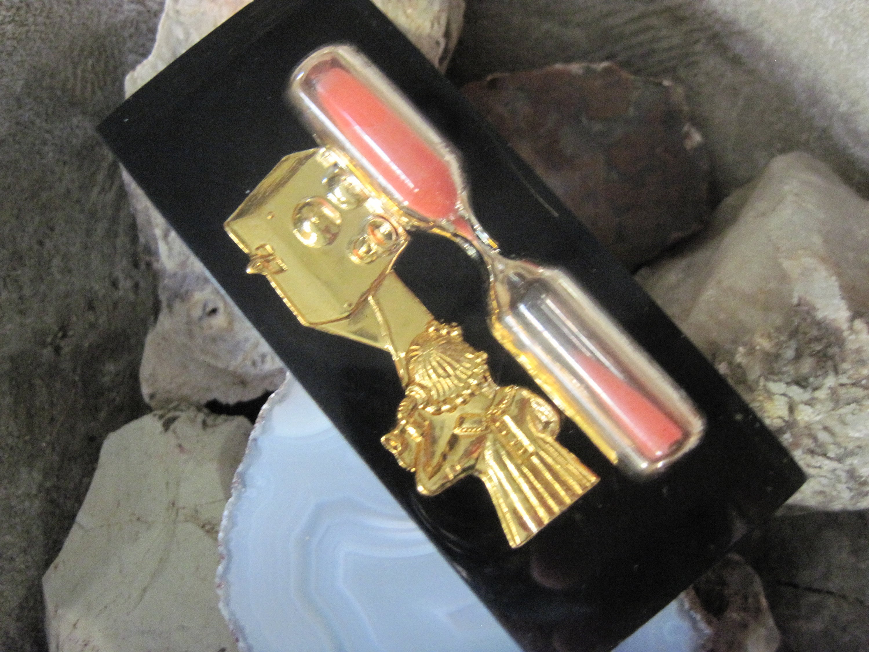 Lucite Hourglass - Etsy