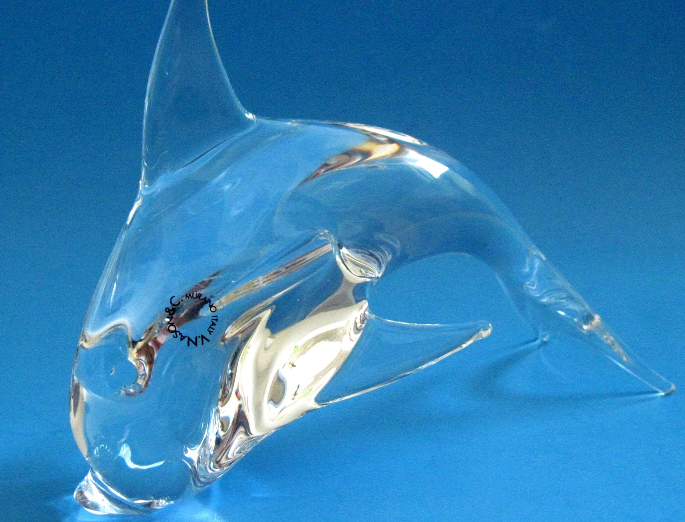 Murano Glass Dolphin - Etsy