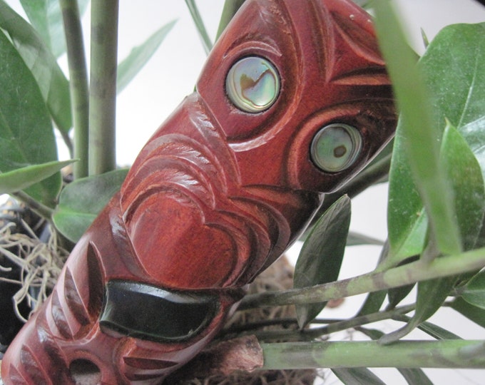 Vintage Maori New Zealand Kauri Wood Etsy