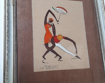 ヴィルジリオ•ナバイス　Virgilio Nabais　手書き　ブラジル芸術家 ヴィンテージ Virgilio Nabais アート作品 ブラジル - Etsy 日本