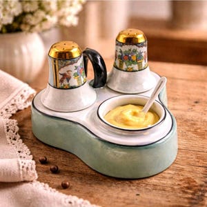 Noritake Condiment Set - Etsy
