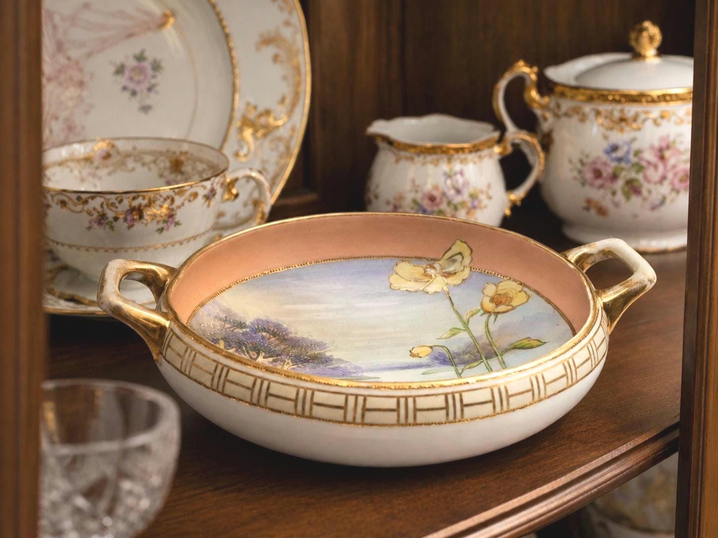 Antique Nippon Bowl - Etsy