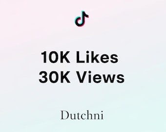 Buy 10,000 TikTok Likes + 30,000 Views | Real & Instant Delivery | Boost Your Video is tarha ka do
