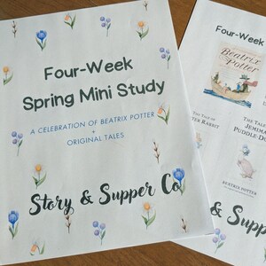 Four Week Spring Mini Study featuring Beatrix Potter