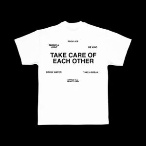 T-shirt Zorg voor elkaar | T-shirt met positieve boodschap