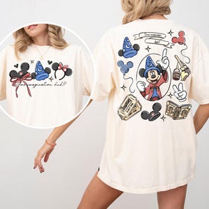 Retro Mickey Fantasia png, Disneyland Disney-present digital nedladdning, Fantasmic png, Lite fantasi huh png, Sorcerer Mickey png