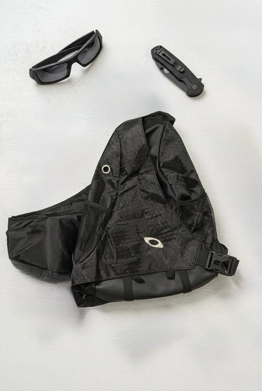Vintage Oakley Sling Bag - Etsy