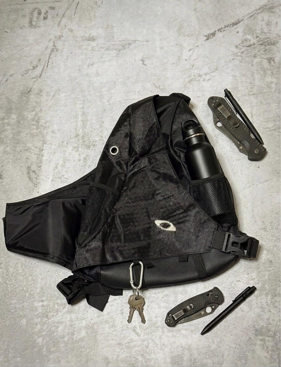 Vintage Oakley Sling Bag - Etsy