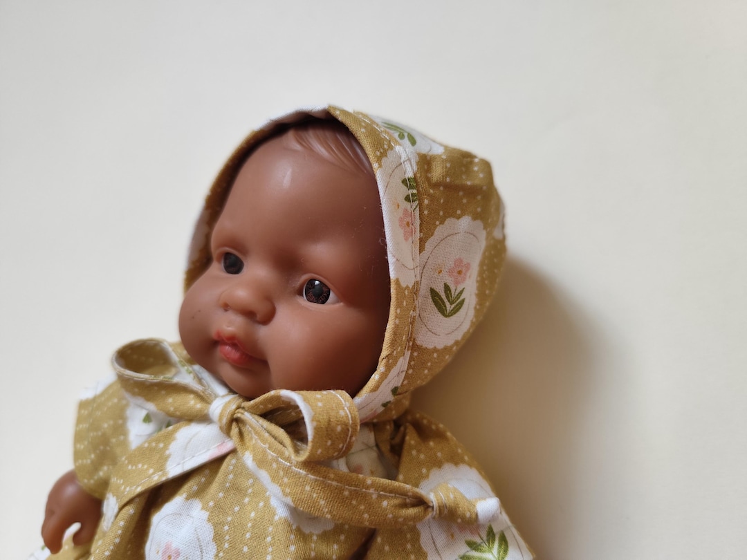 Instant Download Sewing Pattern Miniland Doll Bonnet Sewing Pattern, 21cm/8inch Bonnet PDF Tutorial ...