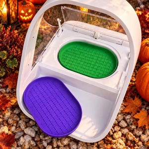 Shallow Flat Cat Bowl insert for SureFeed Feeder | Whisker Fatigue Relief, 3D Printed UK Accessory