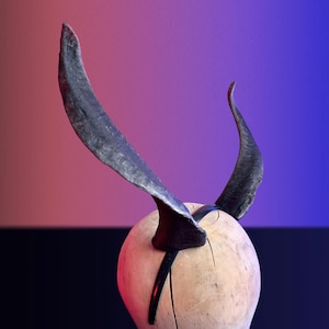 Vild kudu-huvudband, antilophorn, Ren Faire-kläder, djur-cosplay-huvudbonad 3D-tryckt, lätt och bekväm utrustning