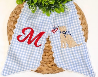 Patriotic Wreath Sash