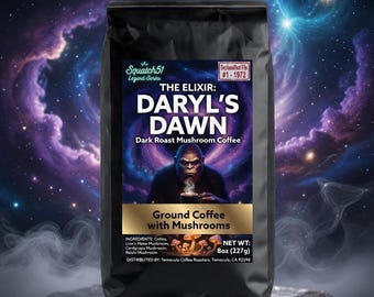 El Elixir: El Amanecer de Daryl - Café de Champiñones de Tostado Oscuro