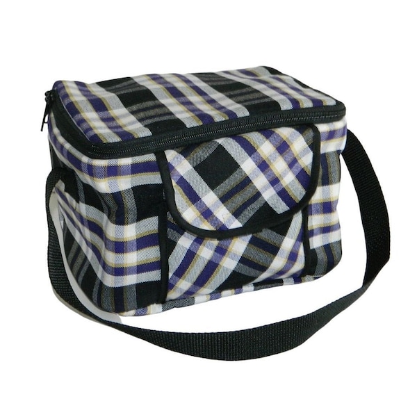 Pimlico Plaid Blue Insulated Lunch Bag main image 1