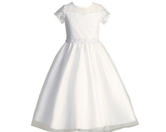 white dress for first communion